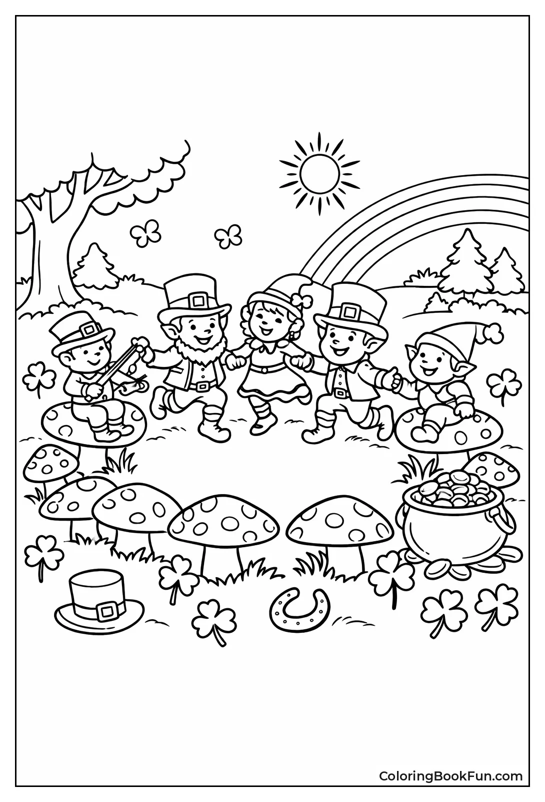 Fairy Ring Mushrooms