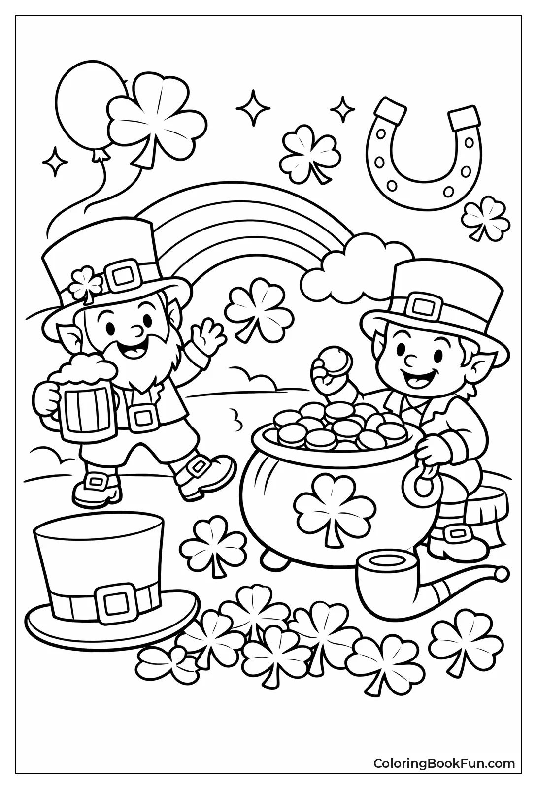 Bold Leprechauns and Rainbows