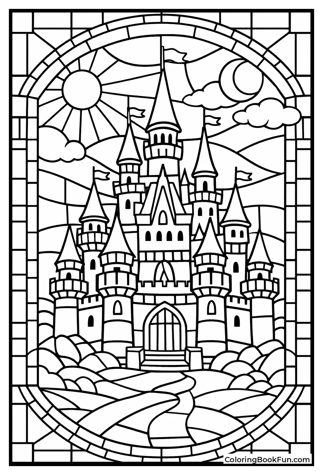 Castle Spires Pierce Sky