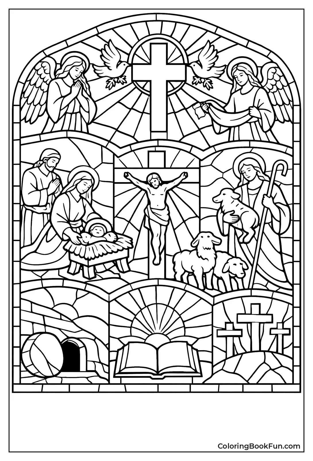 Angels Guard Holy Cross