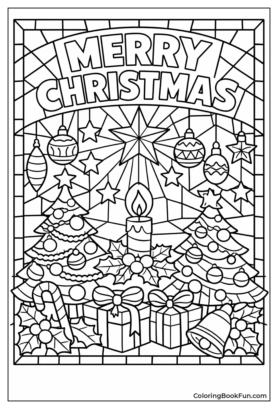 Christmas Trees Shine Festive