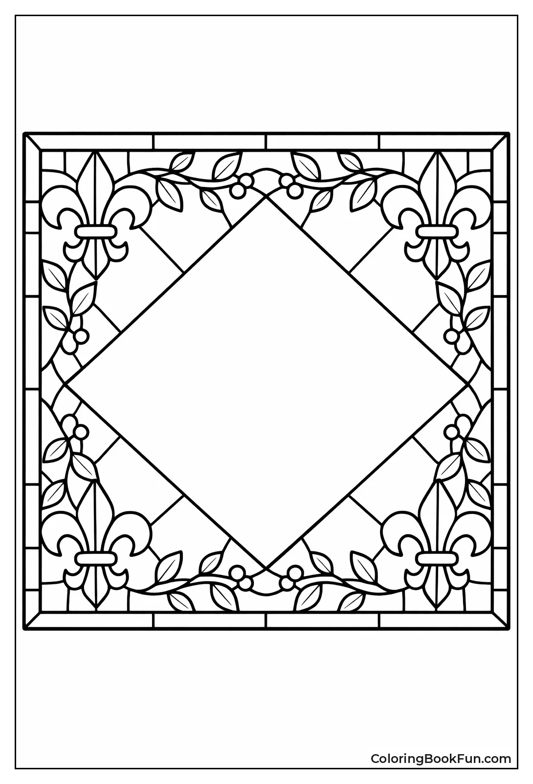 Fleur-de-Lis Corners Connect