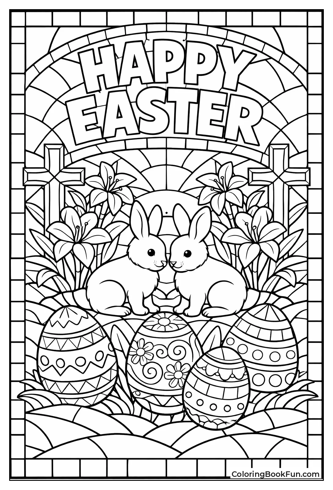 Eggs Hide Easter Bunnies