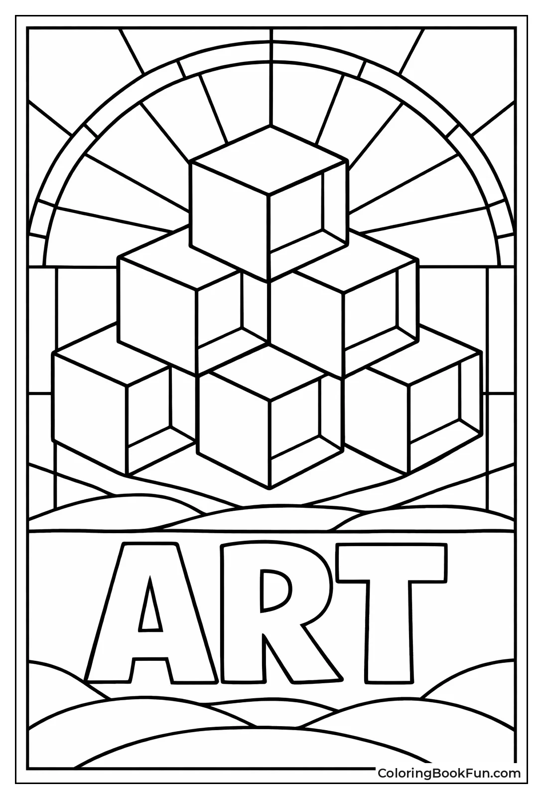 Cubes Stack in Prisms