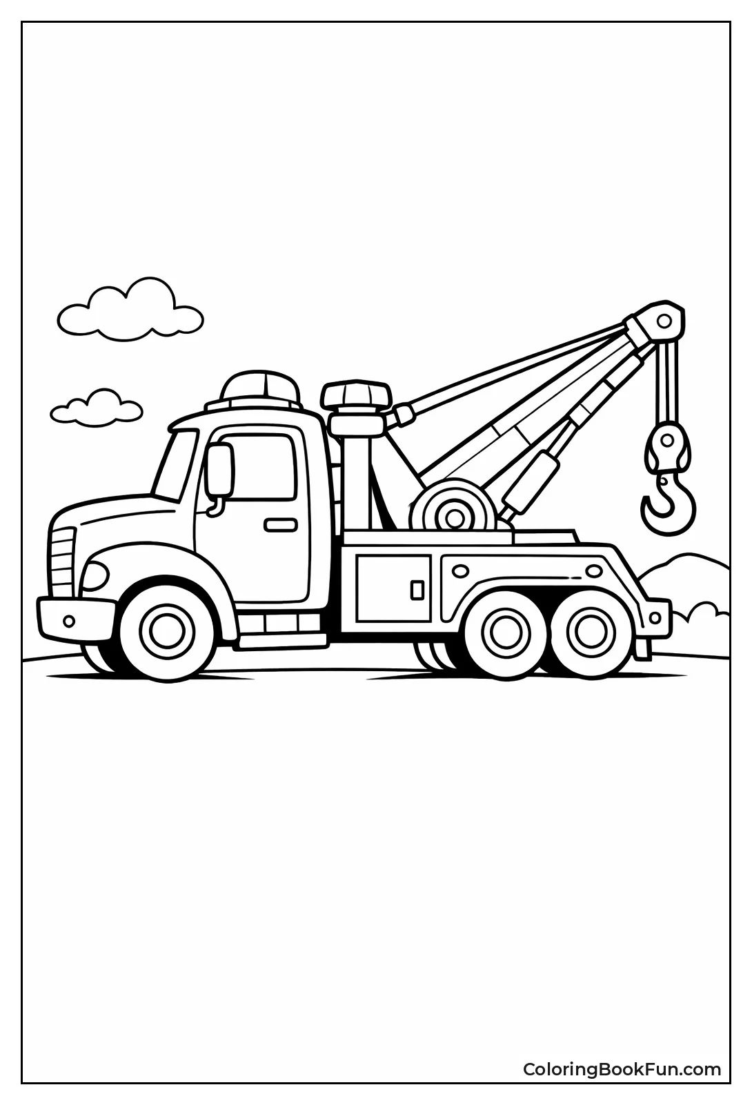 Classic Boom Tow Truck