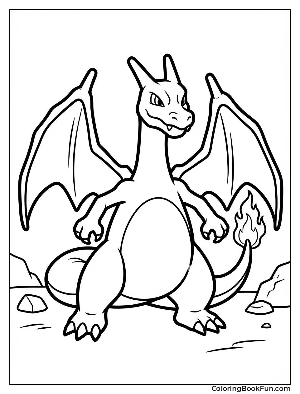 Charizard Stands Proudly