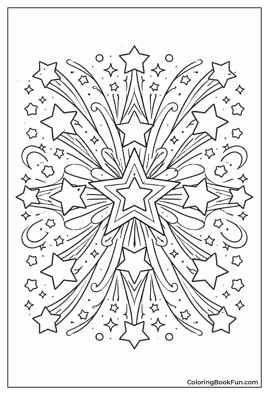 Mirror Symmetrical Starburst