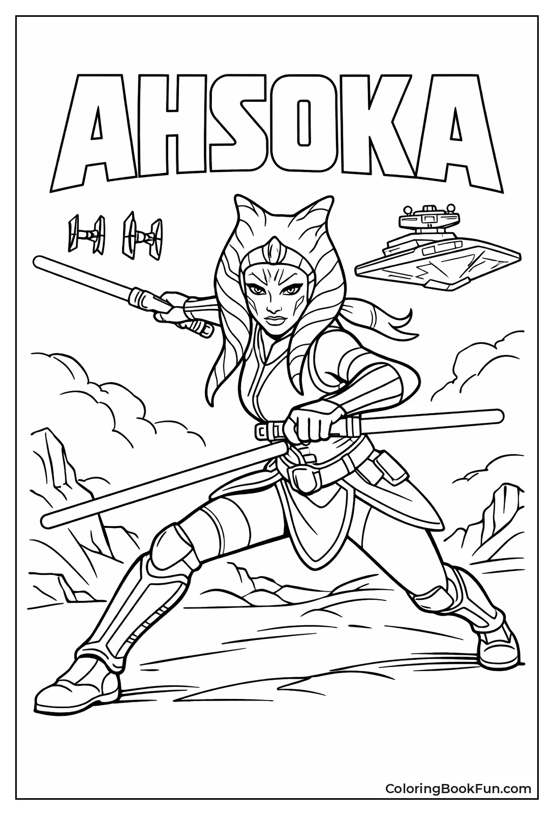 Ahsoka Tano Pose