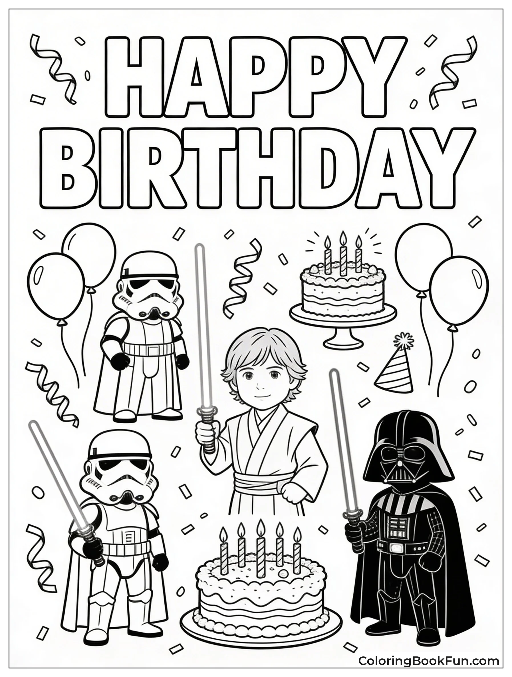 Star Wars Birthday Party