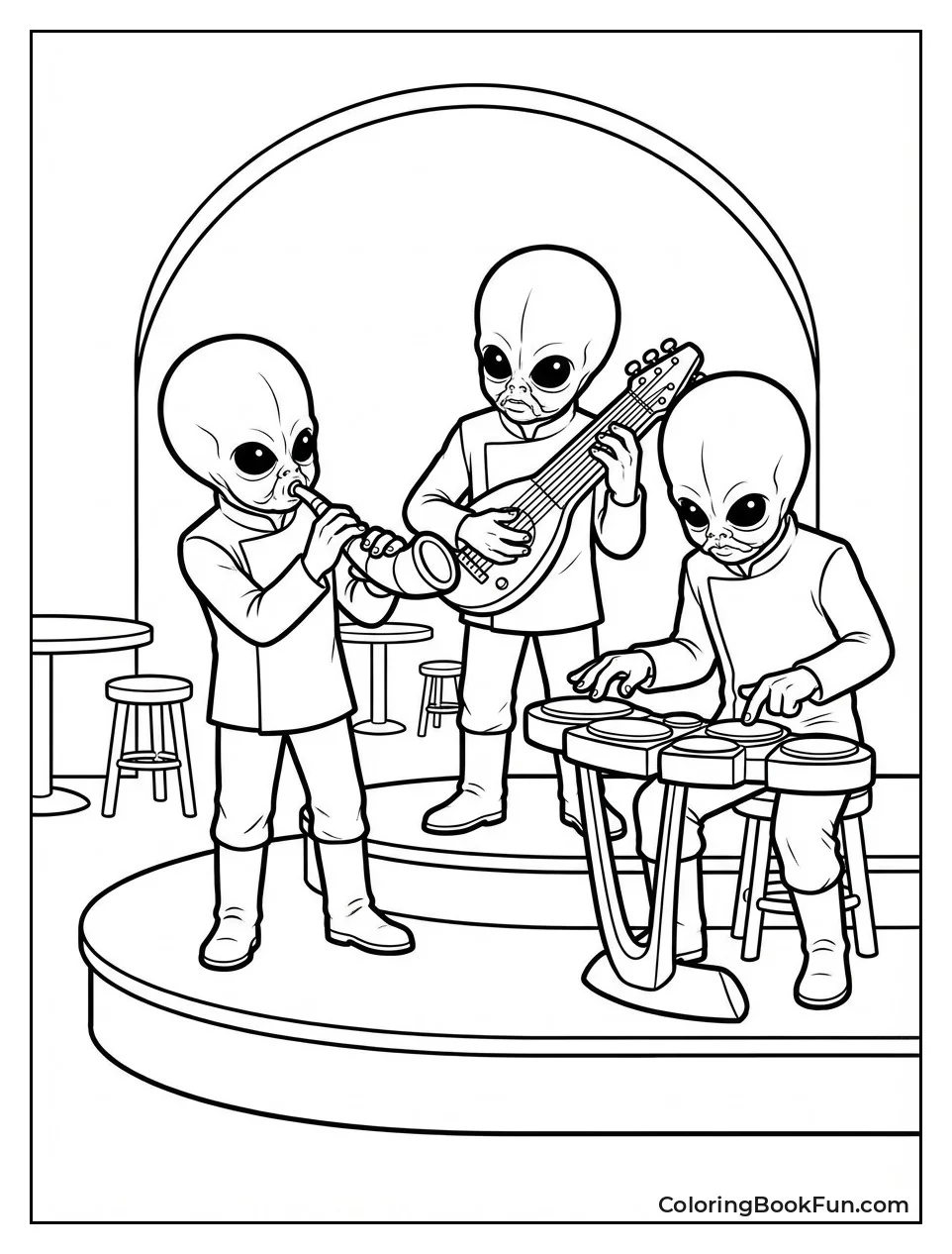 Cantina Band Performance