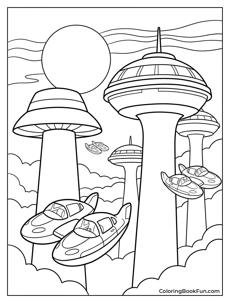 Cloud City Skyline
