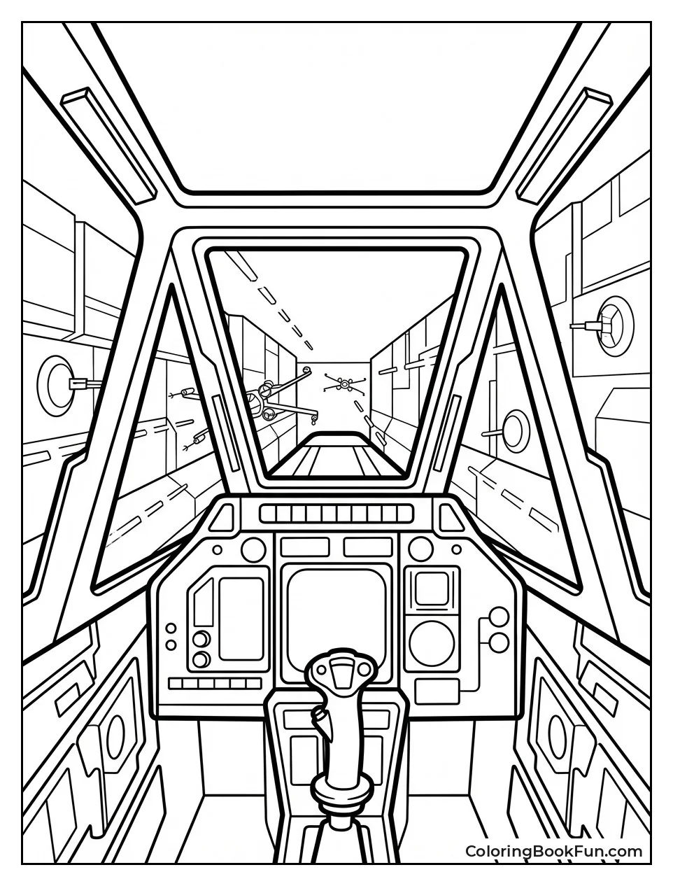 Death Star Trench Run