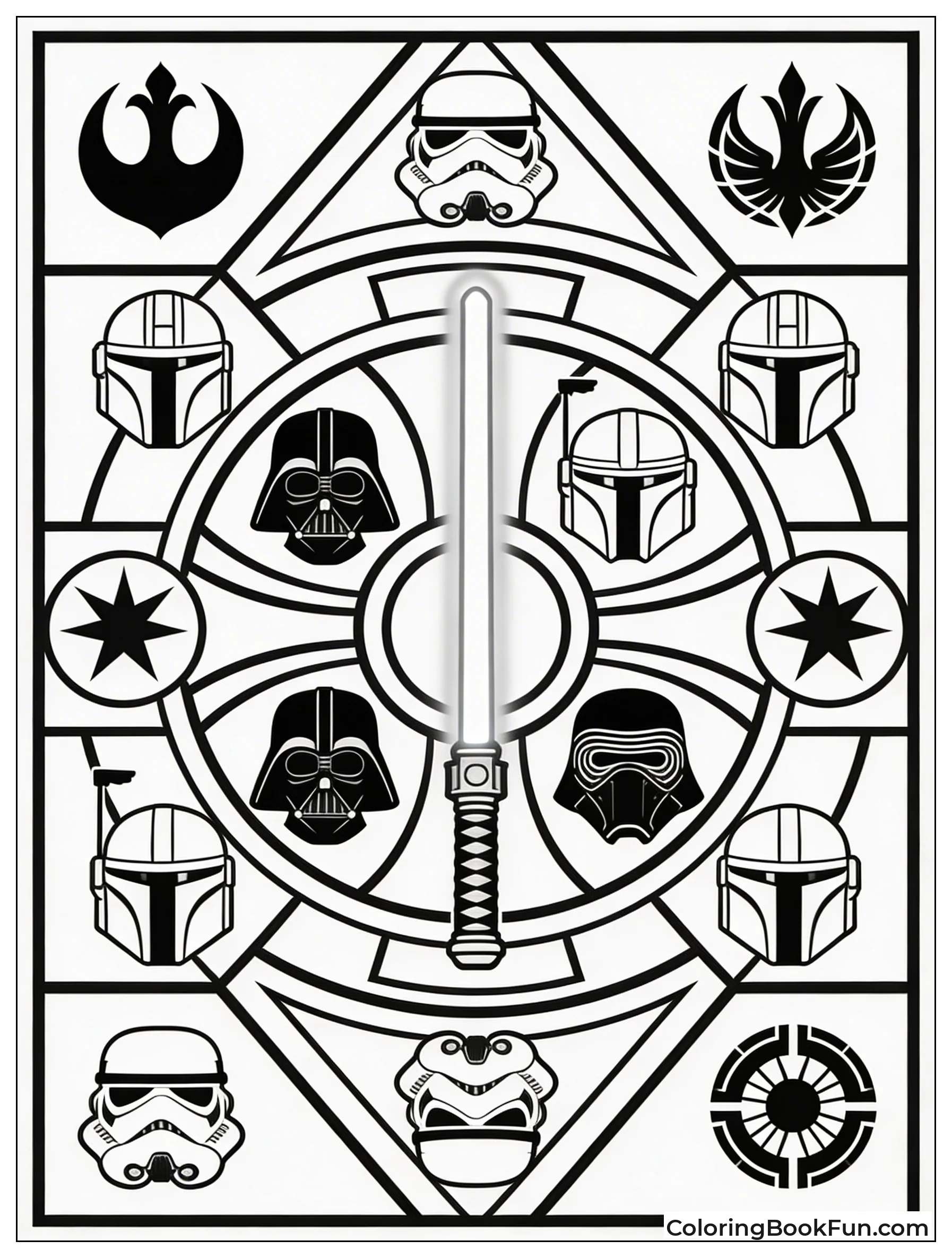 Star Wars Mandalas