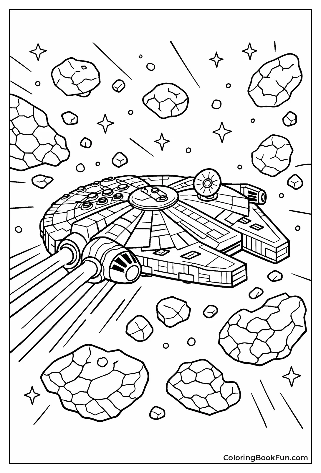 Millennium Falcon Flight