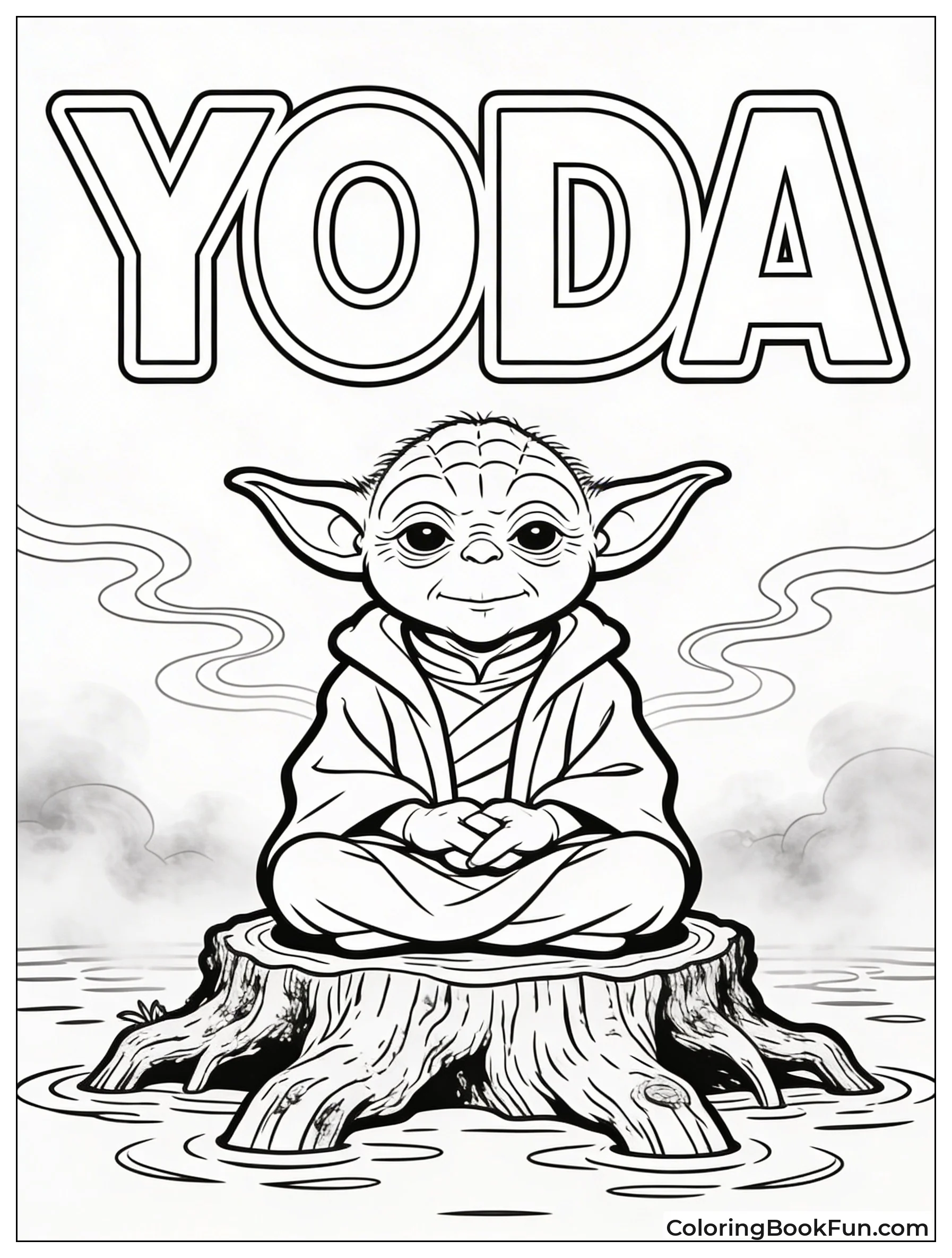 Yoda Meditating