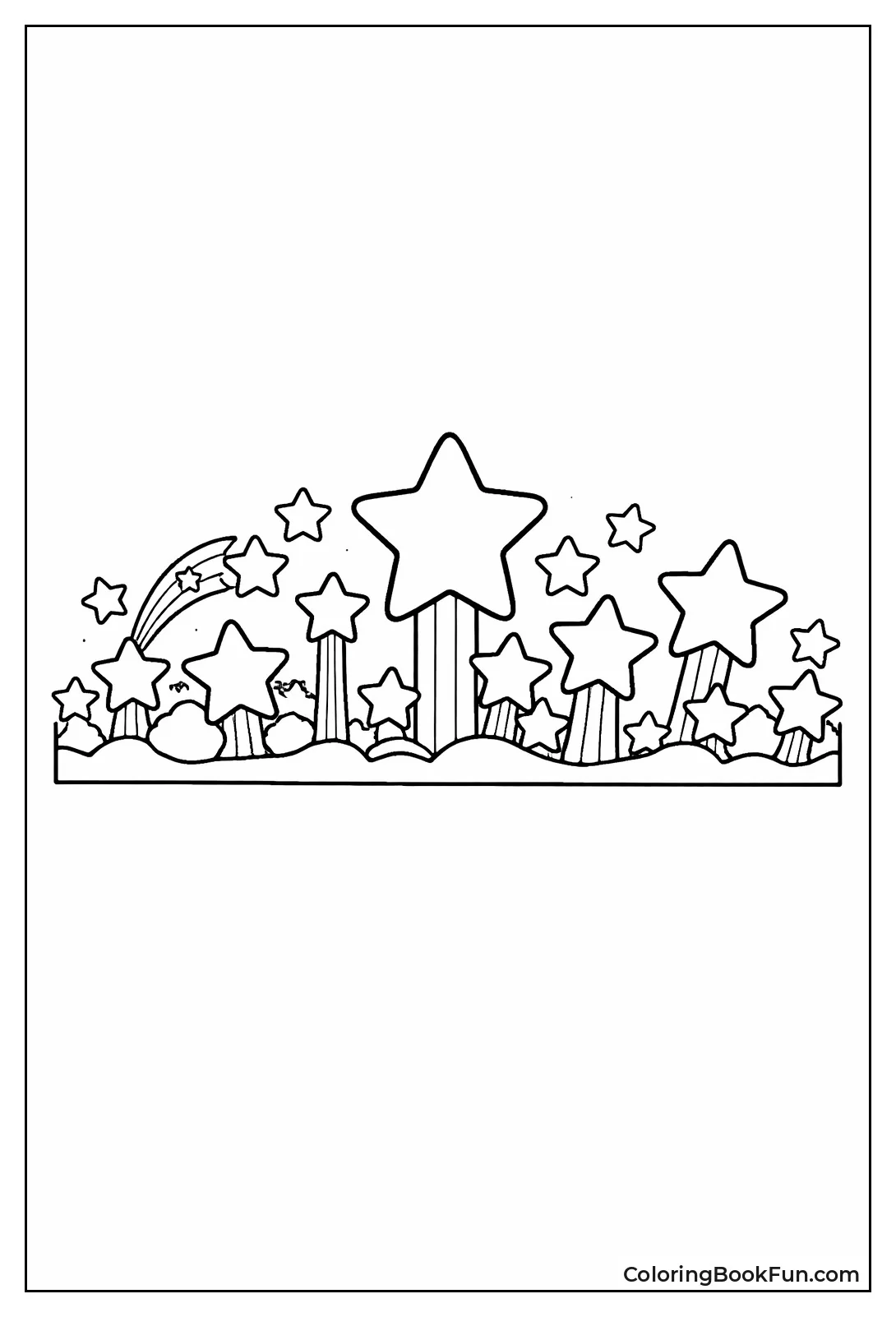 Starry Crown Headband