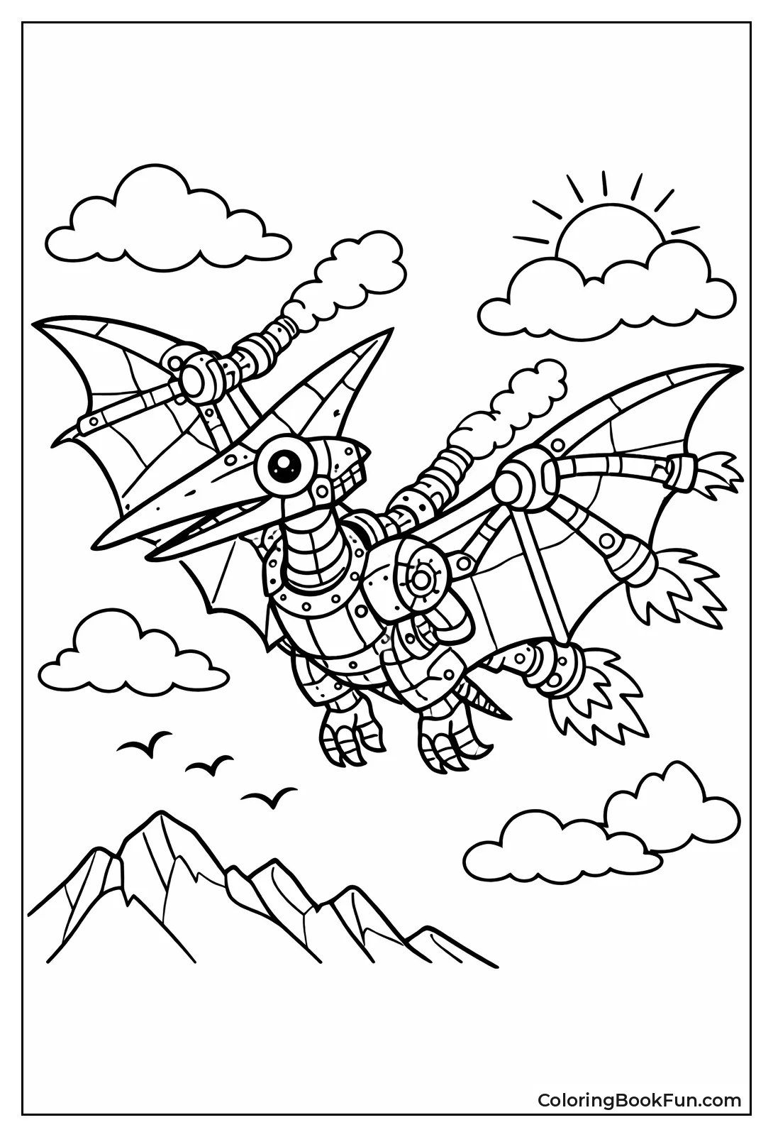 Steampunk Pterodactyl
