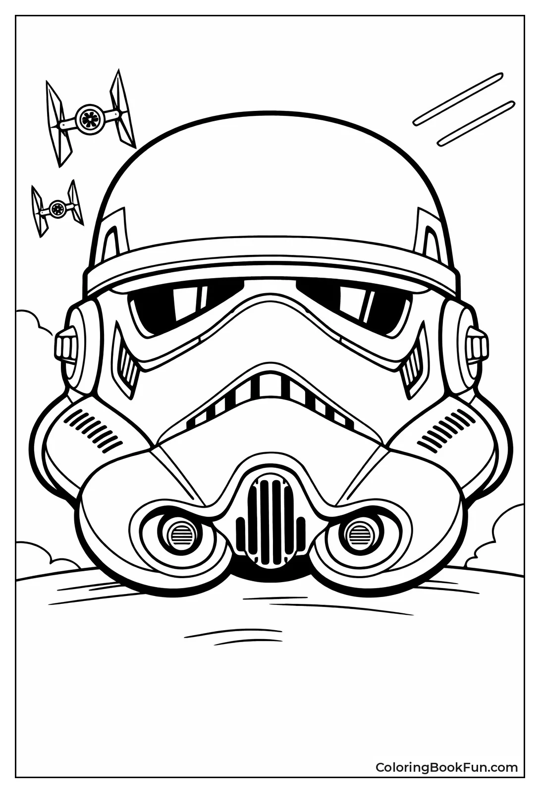 Stormtrooper Helmet Closeup