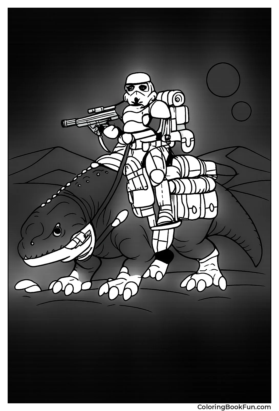 Sandtrooper Rides Dewback