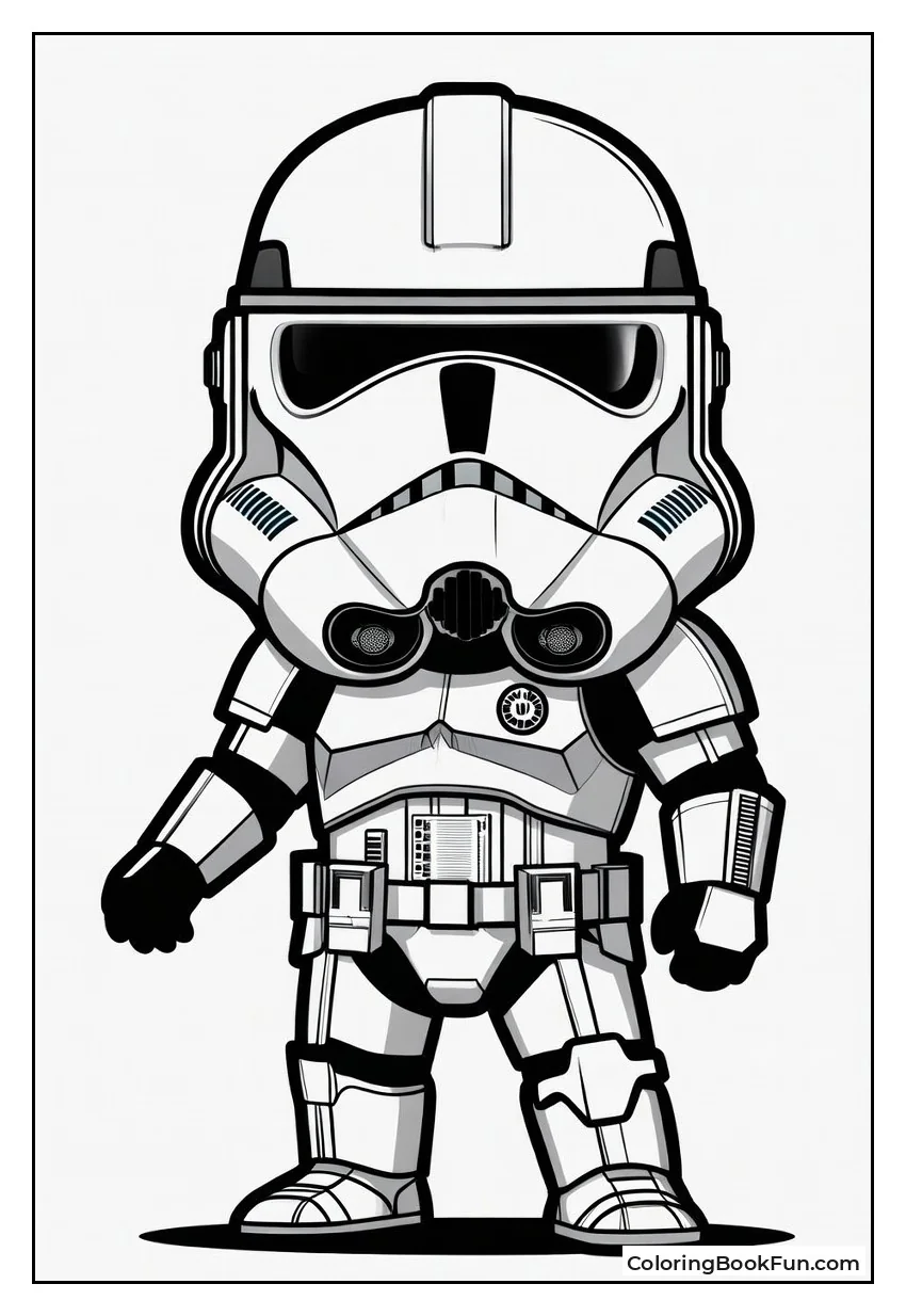 Shadow Trooper Cloaking Stealthily