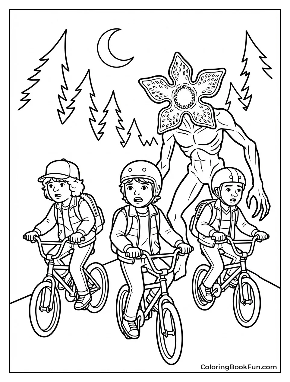 Kids Bike from Demogorgon