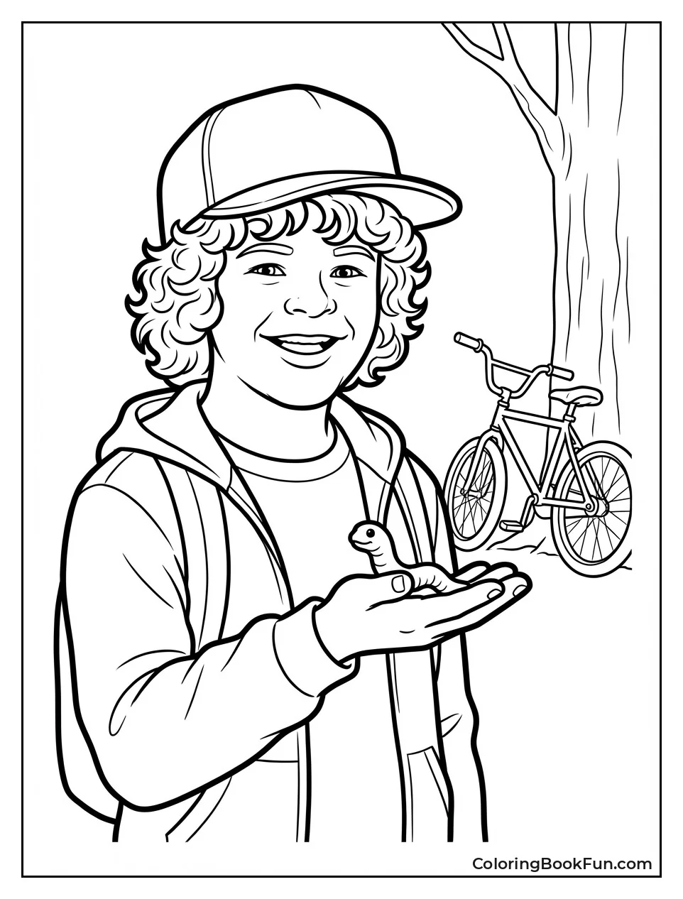 Dustin Holds Cute Dart