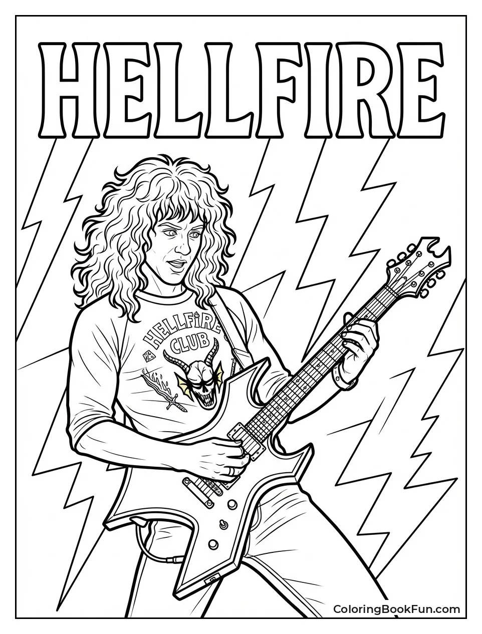 Eddie Rocks Electric Guitar