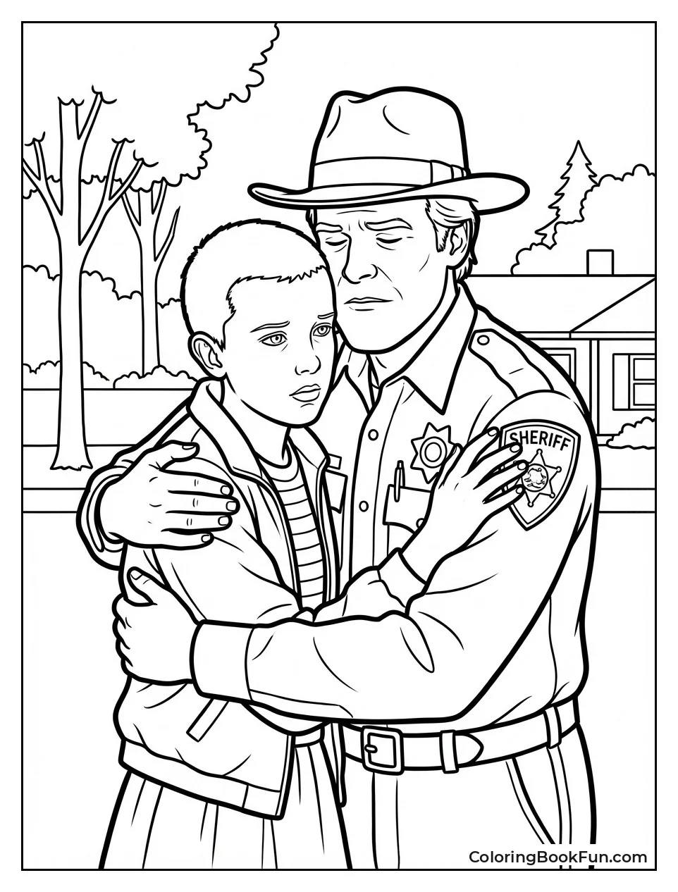 Eleven Hugs Hopper Tightly