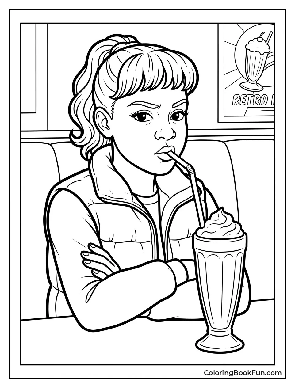 Erica Sips Milkshake Sassy