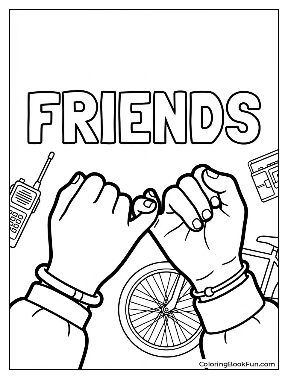 Friends Make Pinky Promise