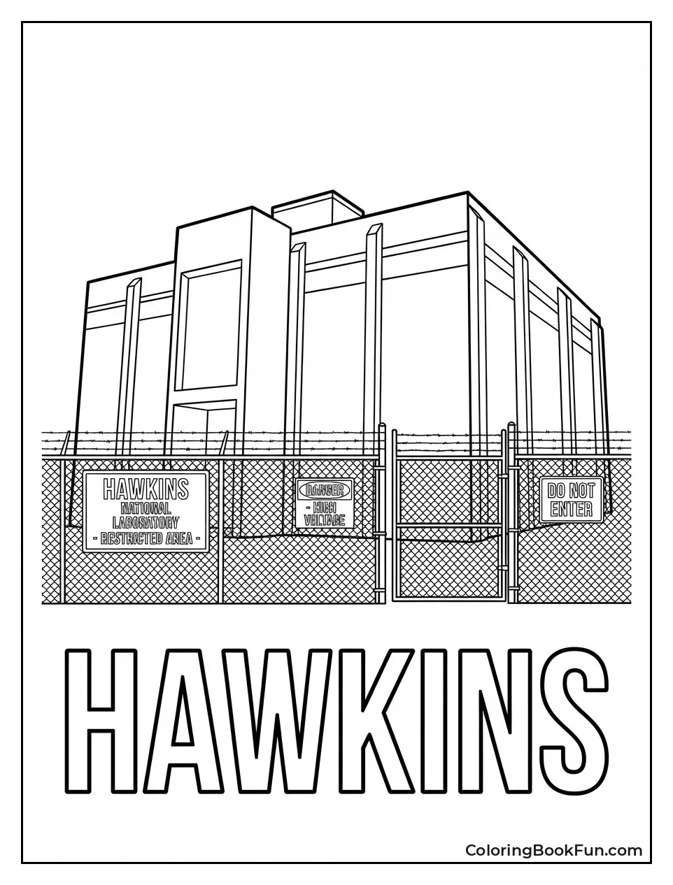 Hawkins Lab Gates Open