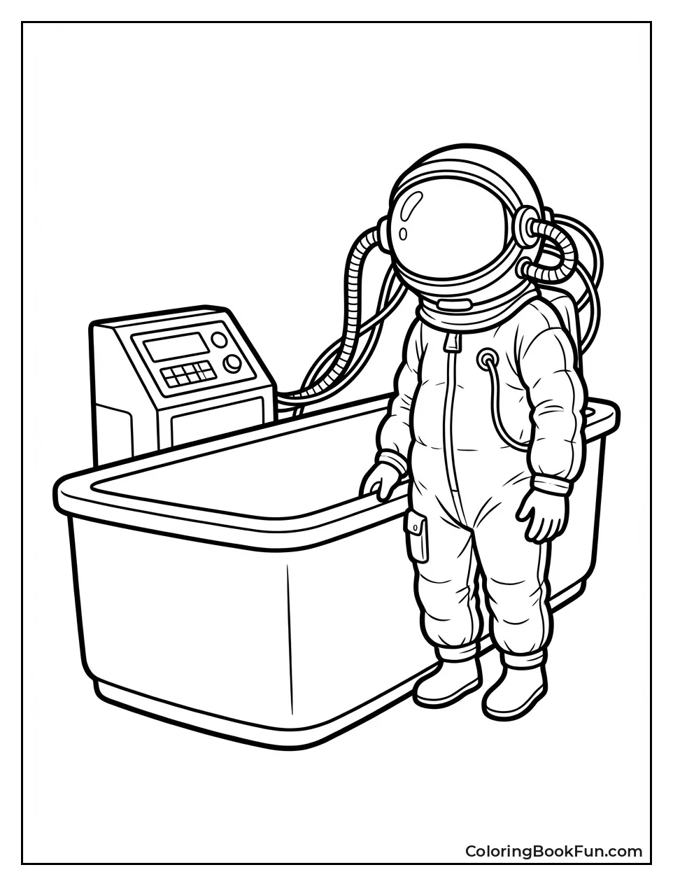 Lab Tank Floats Silently