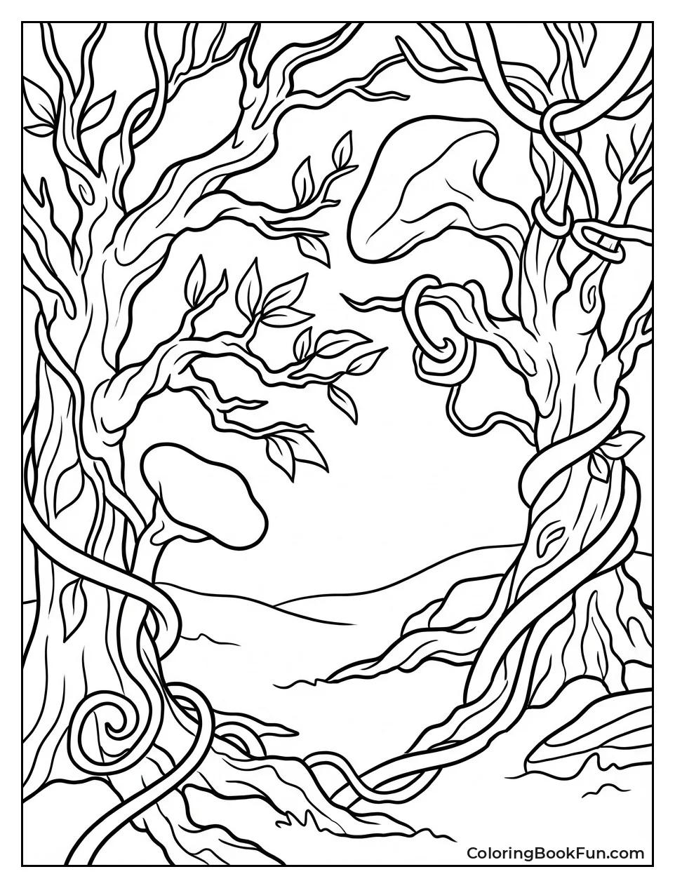 Upside Down Forest Twists