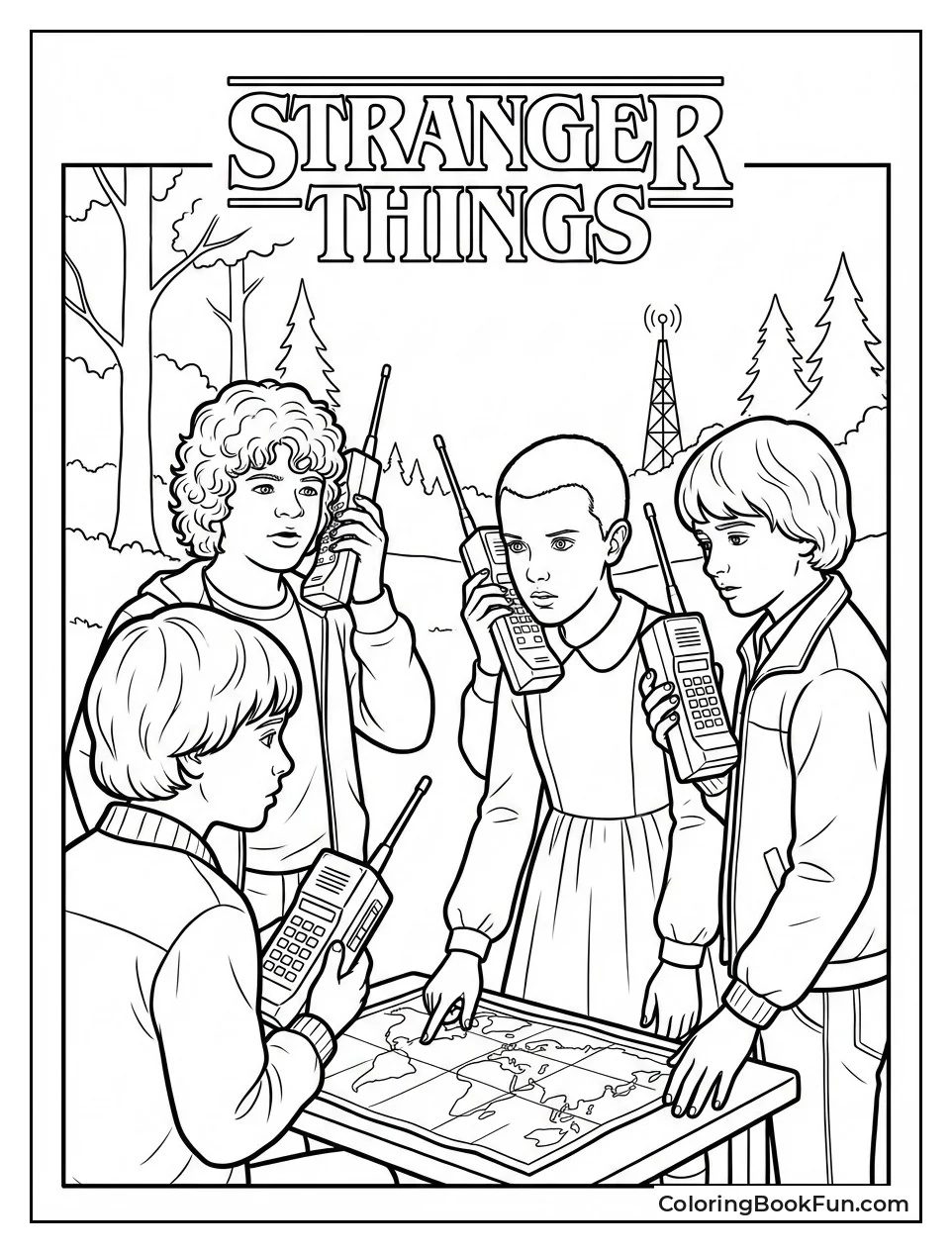 Kids Talk on Walkie-Talkies