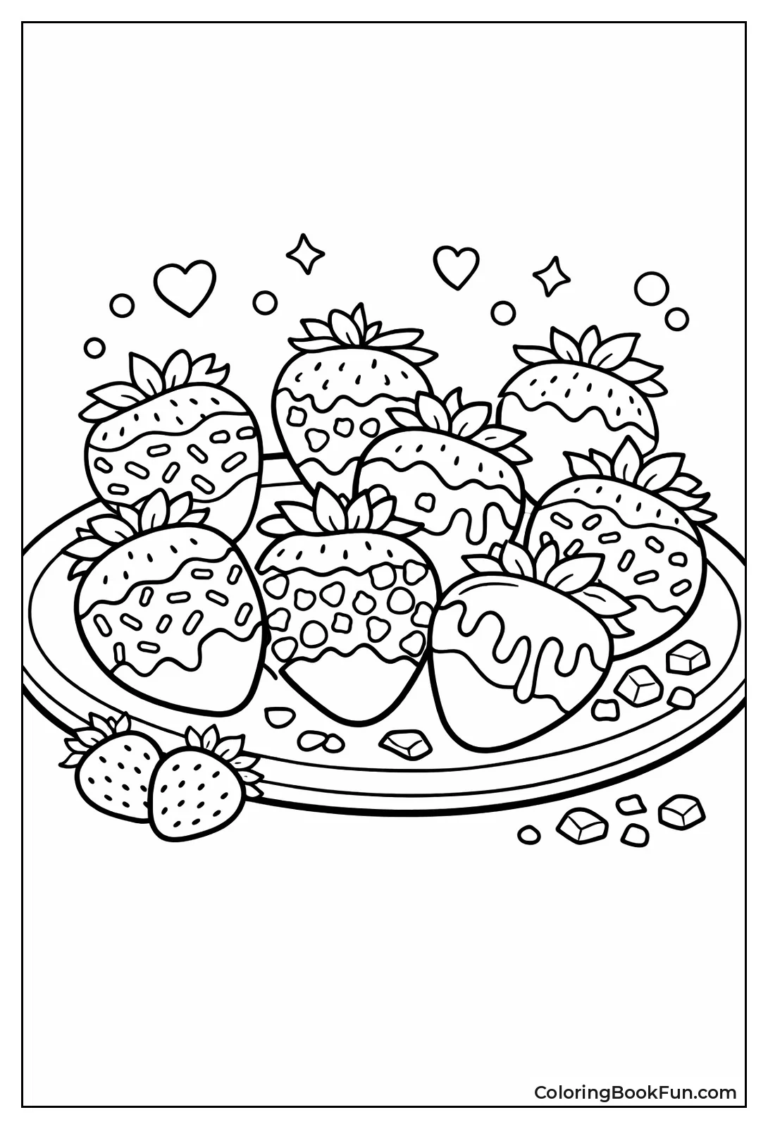 Chocolate Dipped Strawberries Drip