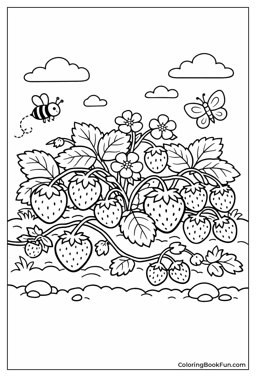 Garden Patch Ripens Berries