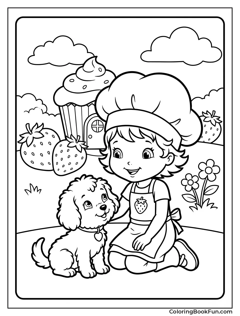 Angel Cake Plays with Puppy