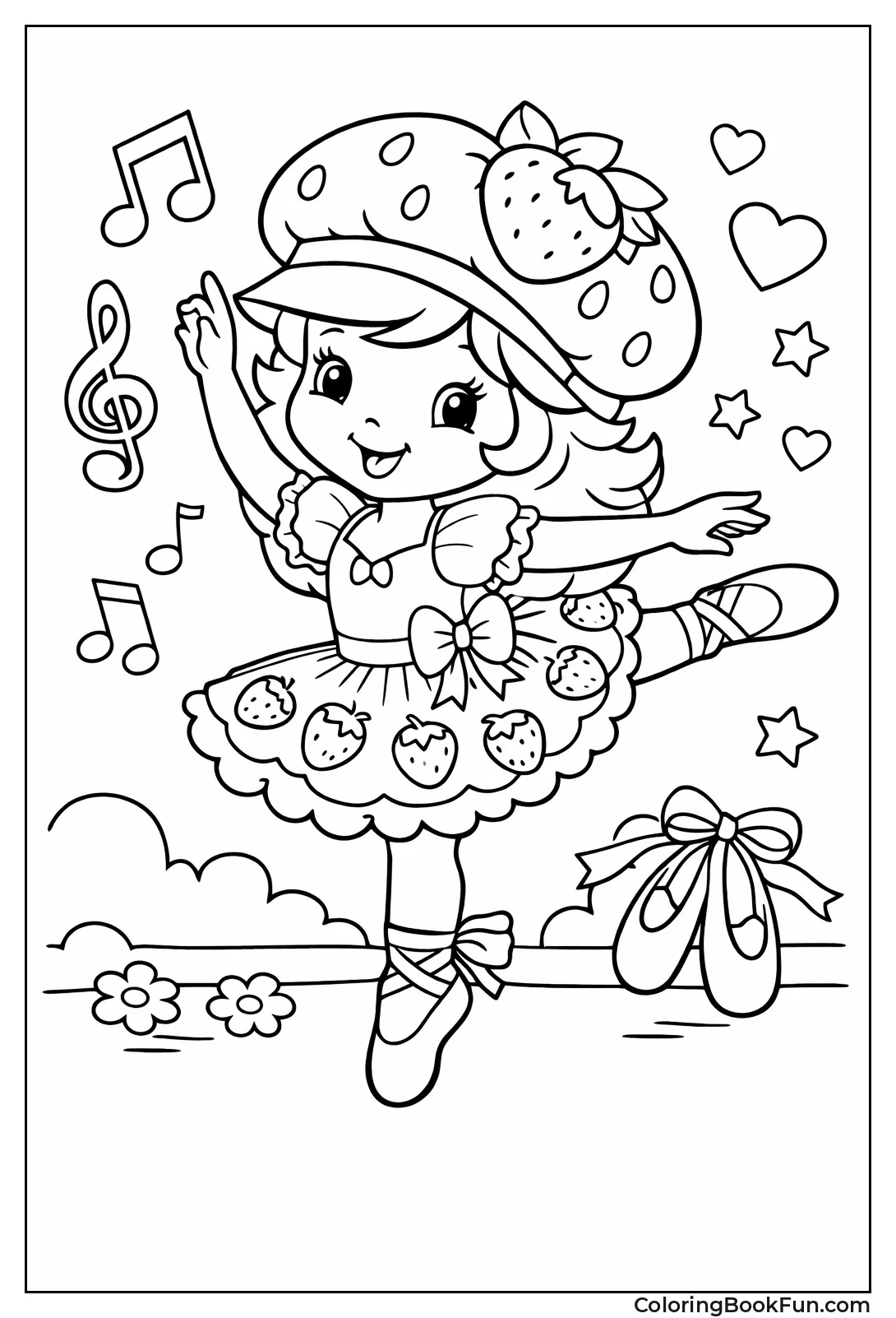 Strawberry Shortcake in Tutu