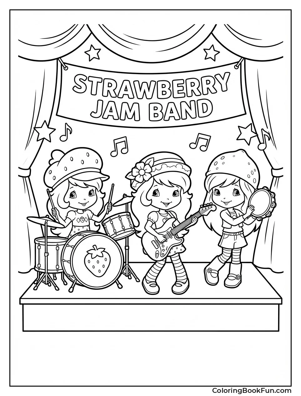 Berry Band Plays Music