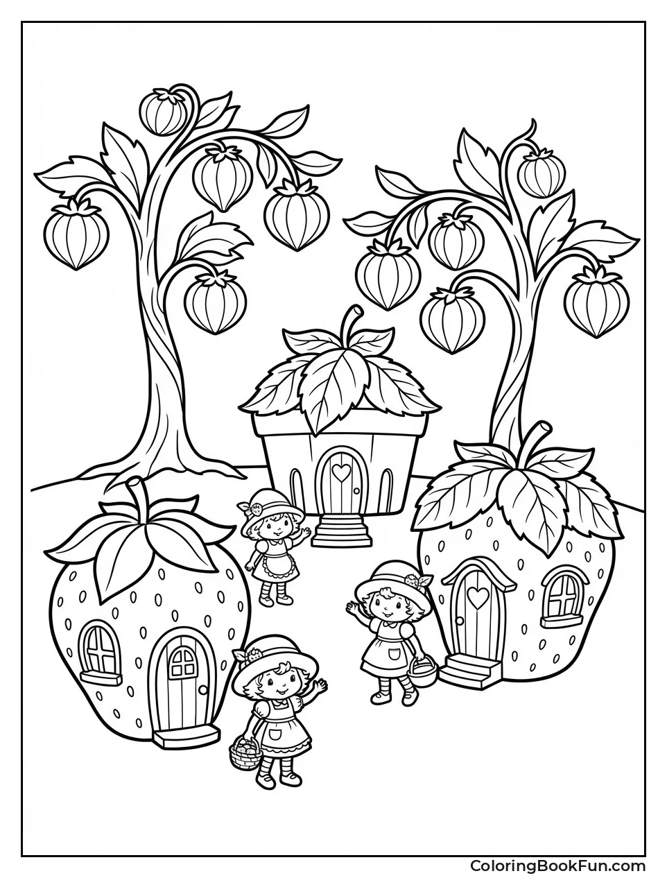 Berrykins in Tiny Village