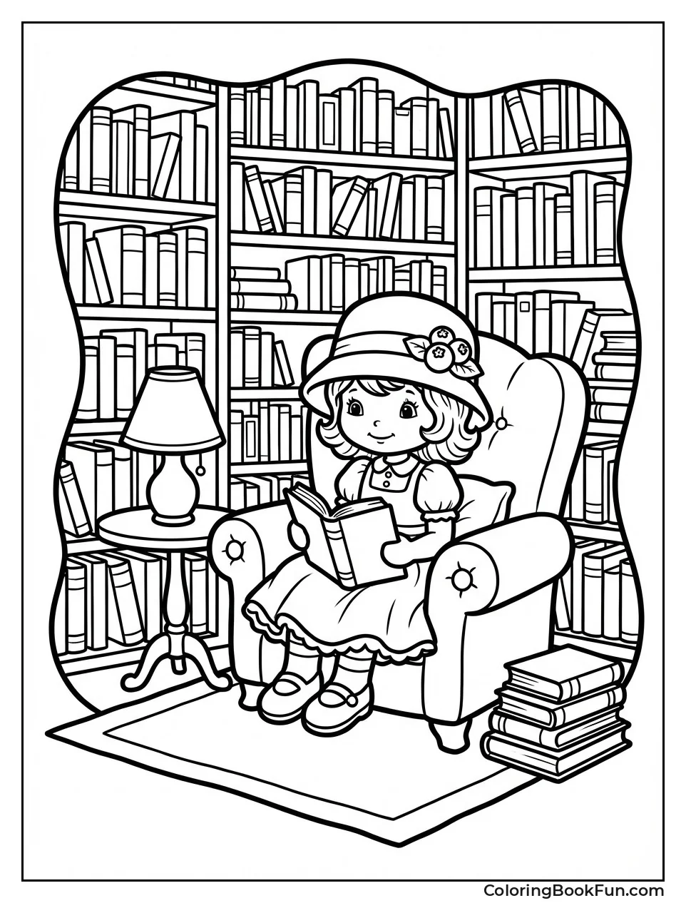 Blueberry Reads Big Books