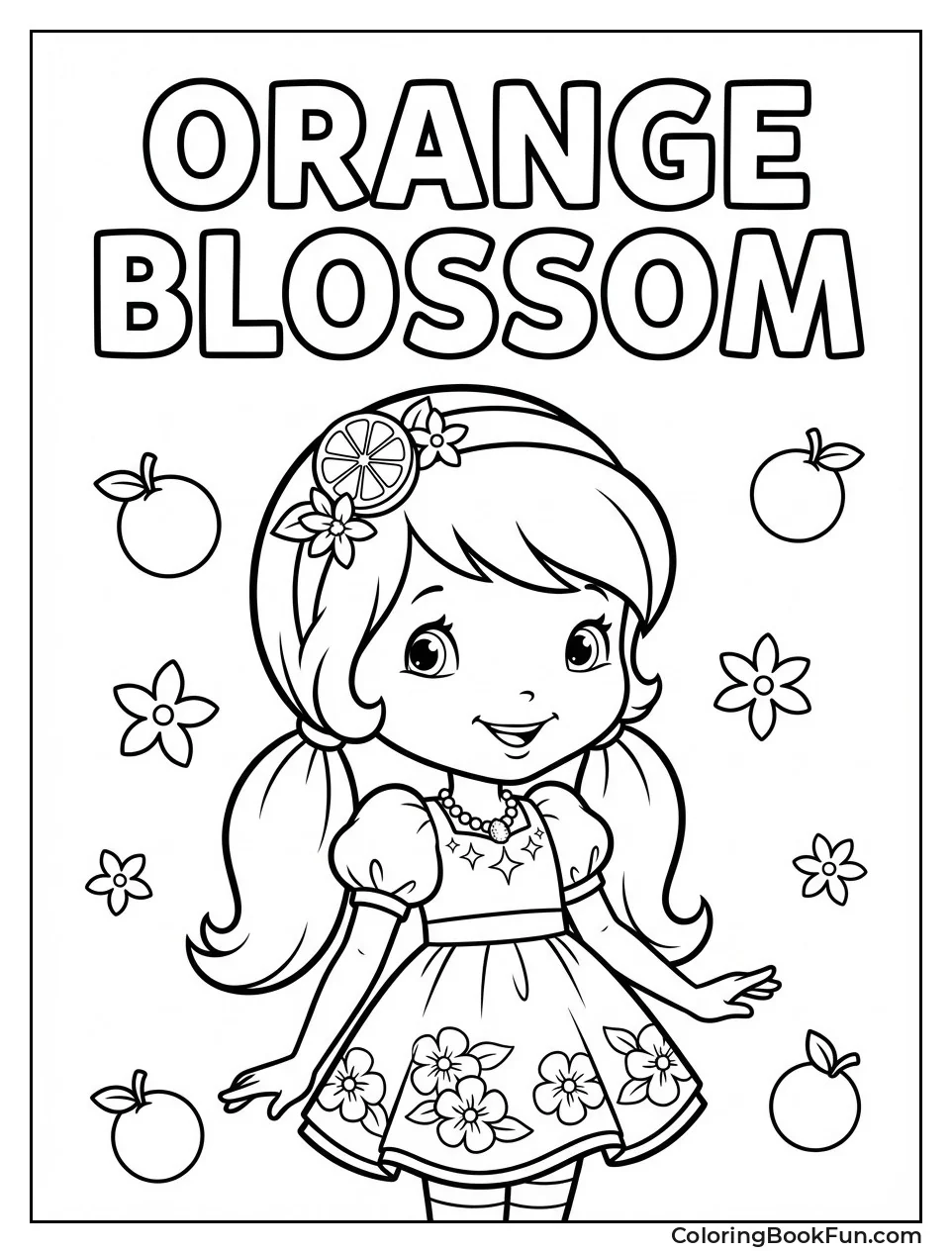 Orange Blossom Smiles Brightly