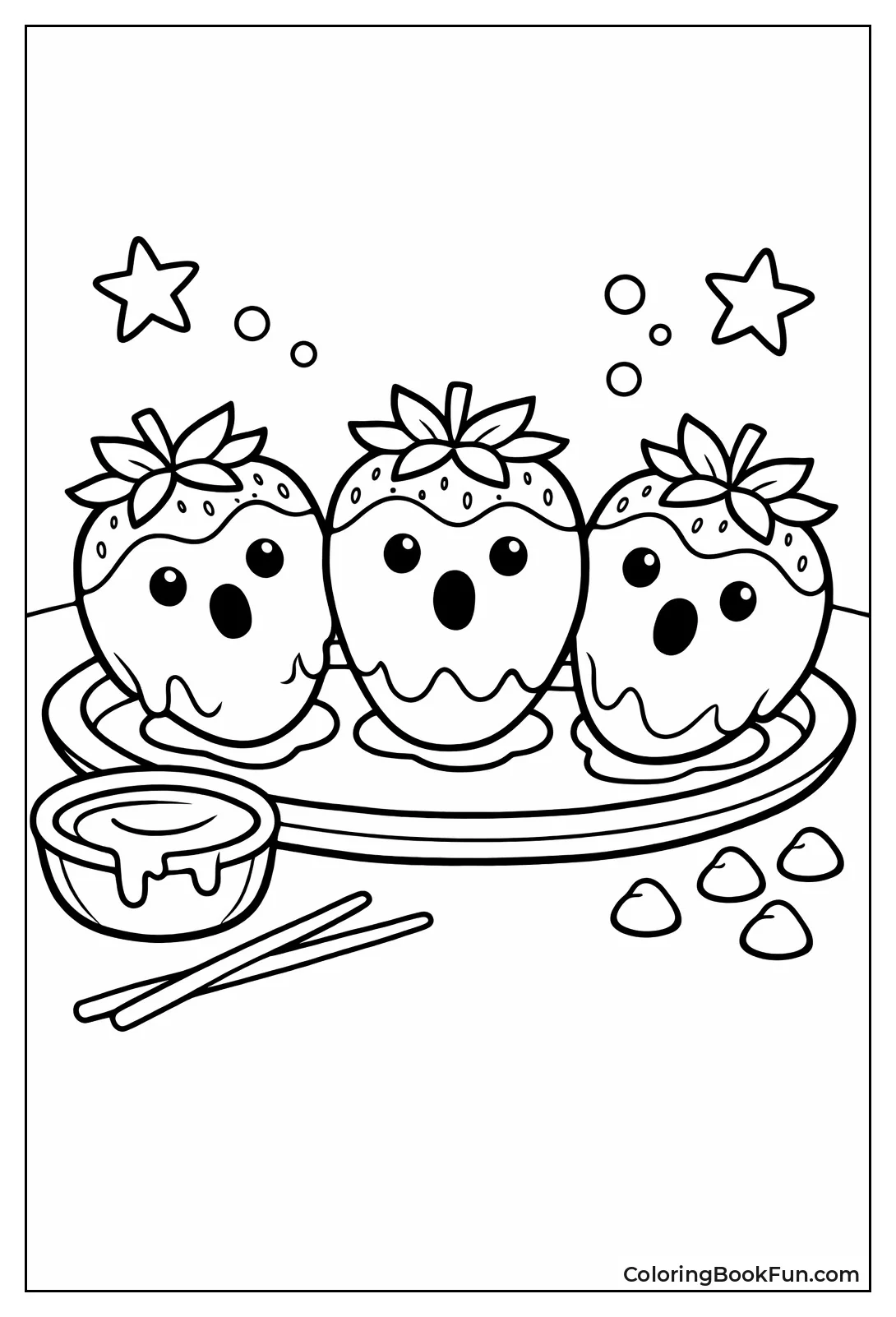 Ghost Strawberries Peek Eyes