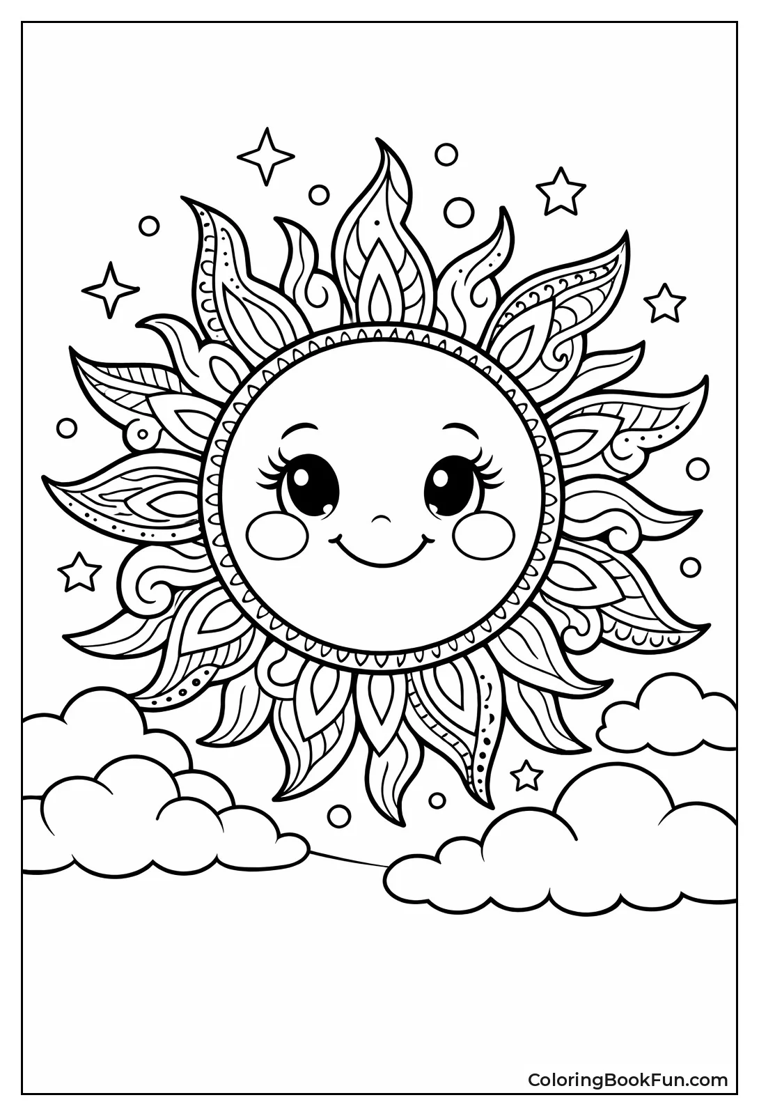 Ornate Elegant Sun Rays