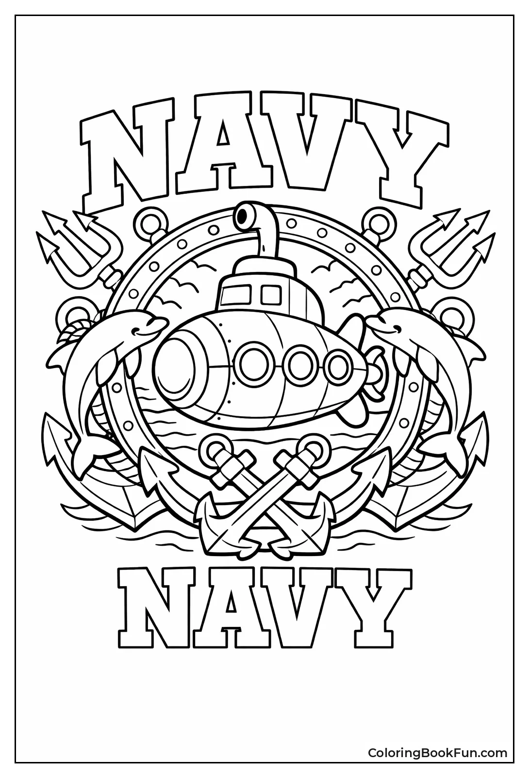 Dolphin Badge Honors Submarines