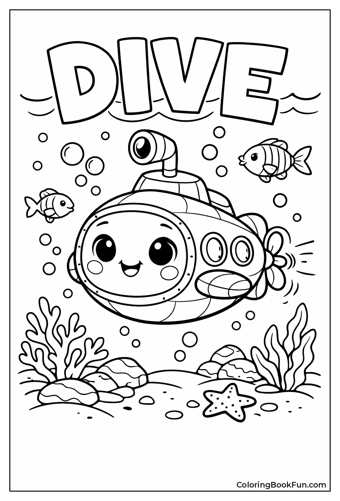 Chubby Mini Submarine Blushes