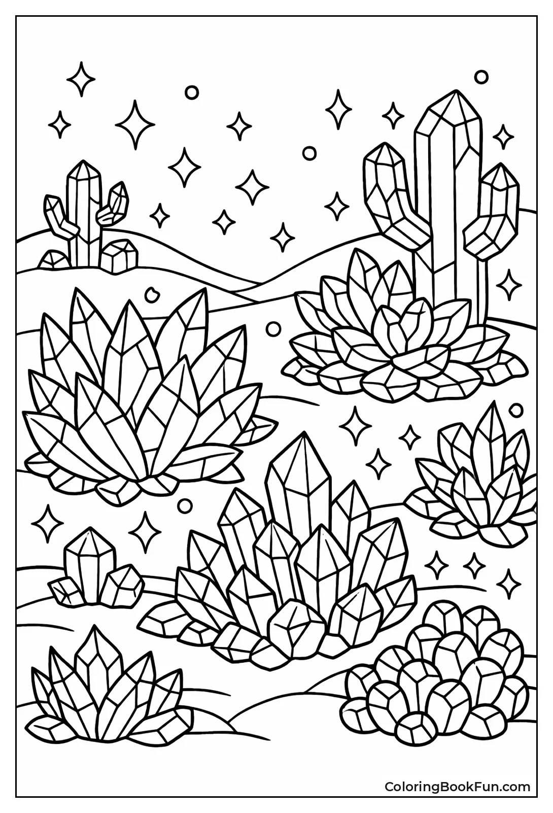 Crystal Succulent Forest