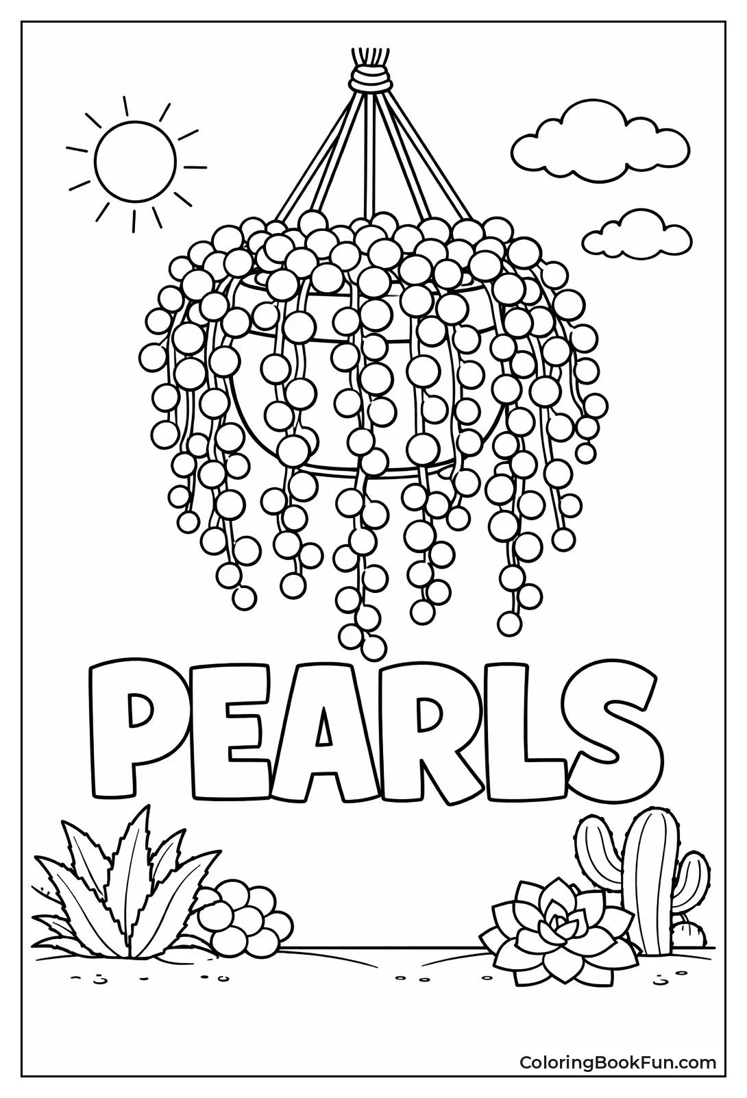 Trailing String of Pearls