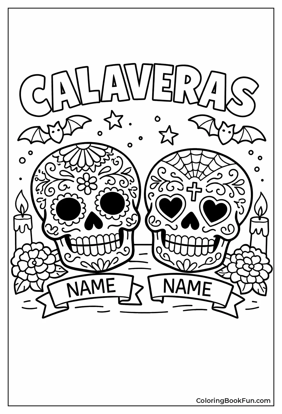 Named Pair Sugar Skulls