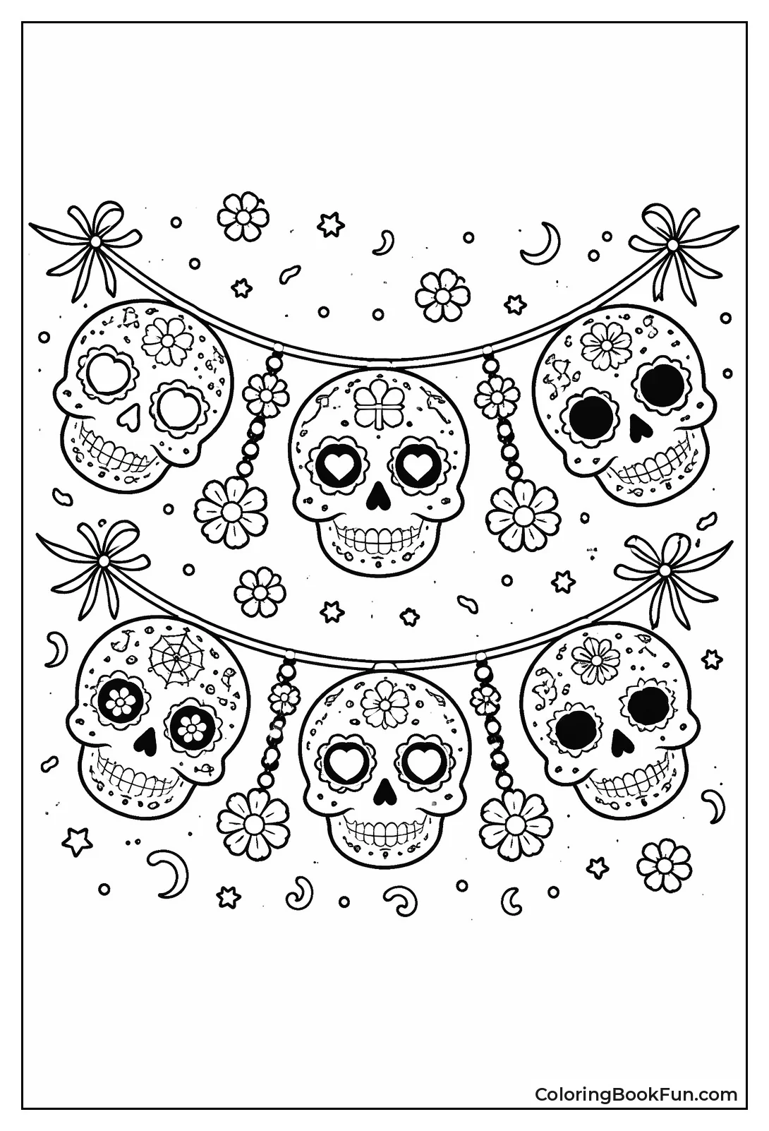 Garland String Sugar Skulls